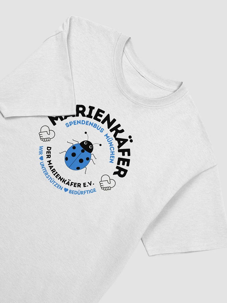 Marienkäfer Badge (Weiß) - Premium T-Shirt product image (3)