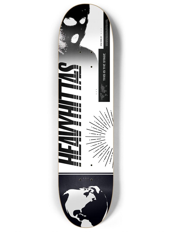"The Stage" Skateboard Deck 8.0" x 32" product image (1)