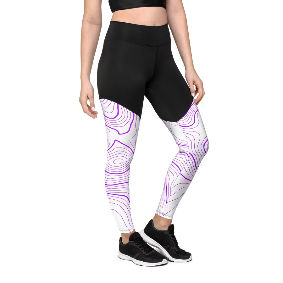 White Topography Leggings product image (7)