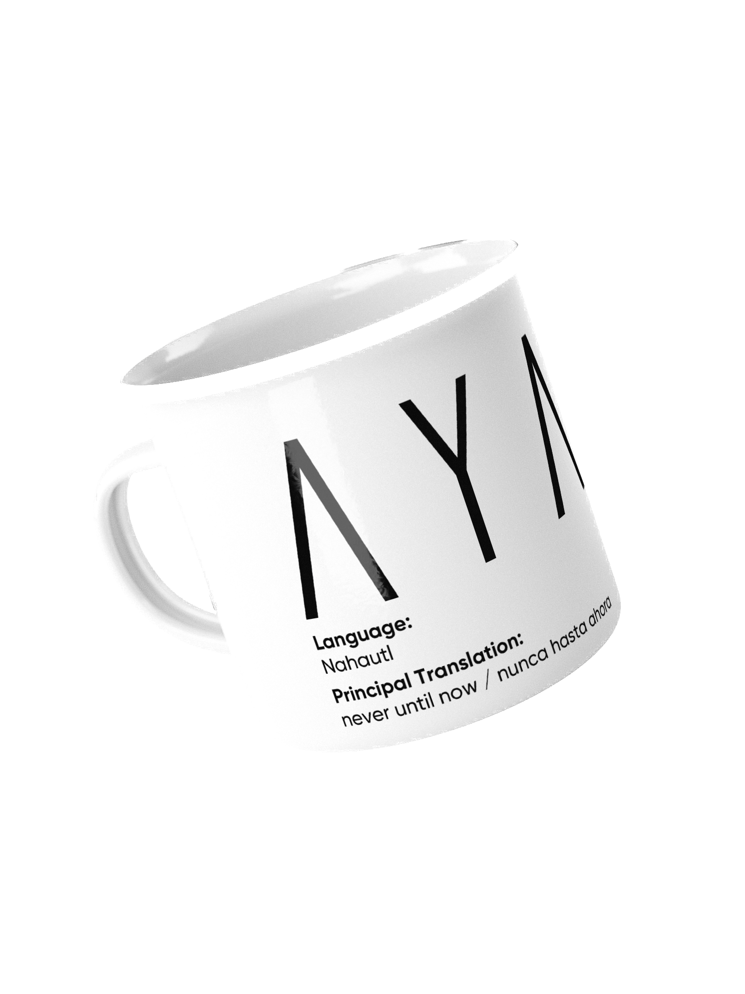 Ayaic Definition Enamel Mug product image (4)