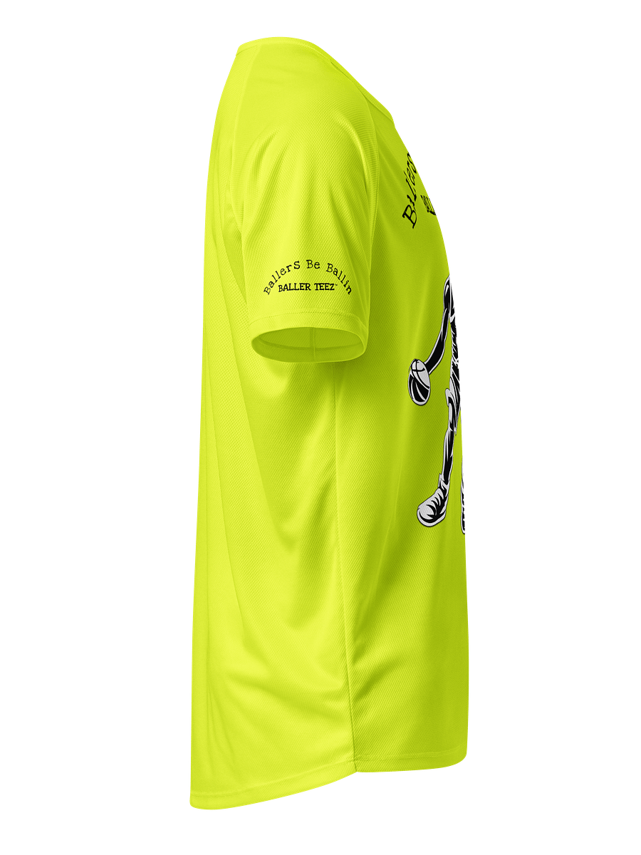 Baller Teez White & Neon Sports Jersey product image (5)