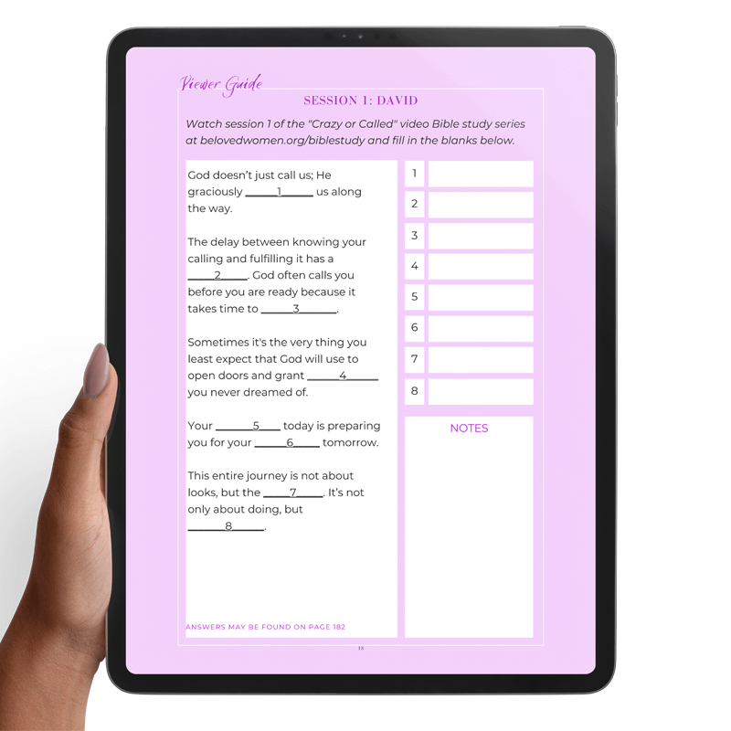 Crazy or Called Digital Study Guide product image (5)