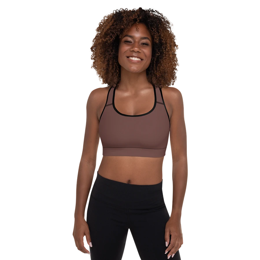 Maroon Muse Padded Activewear Sports Bra product image (2)