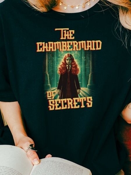 Ginny Chamber of Secrets Funny Vintage Pulp Mystery Harry Potter Shirt product image (11)