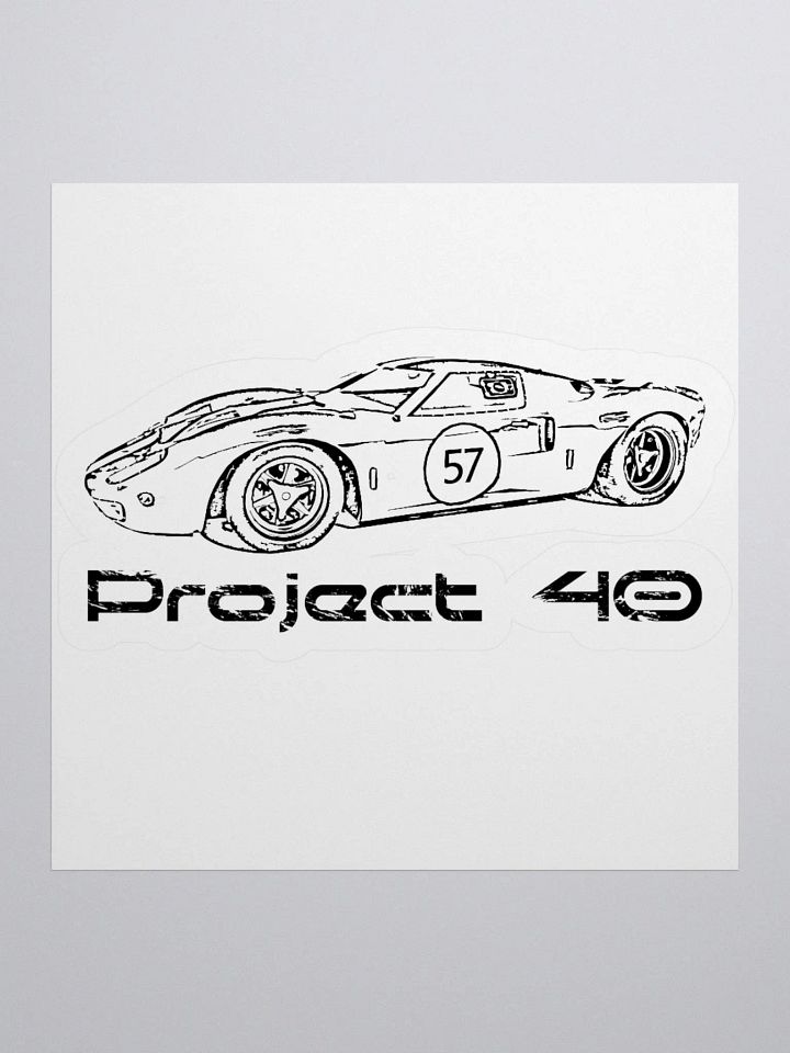 Project 40 - Kiss Cut Sticker product image (1)