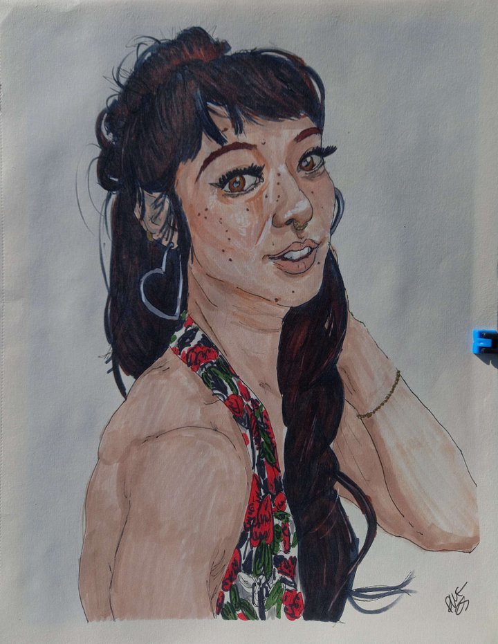 Original Sketch Art: Amarisse Sullivan Summer Vibes product image (1)