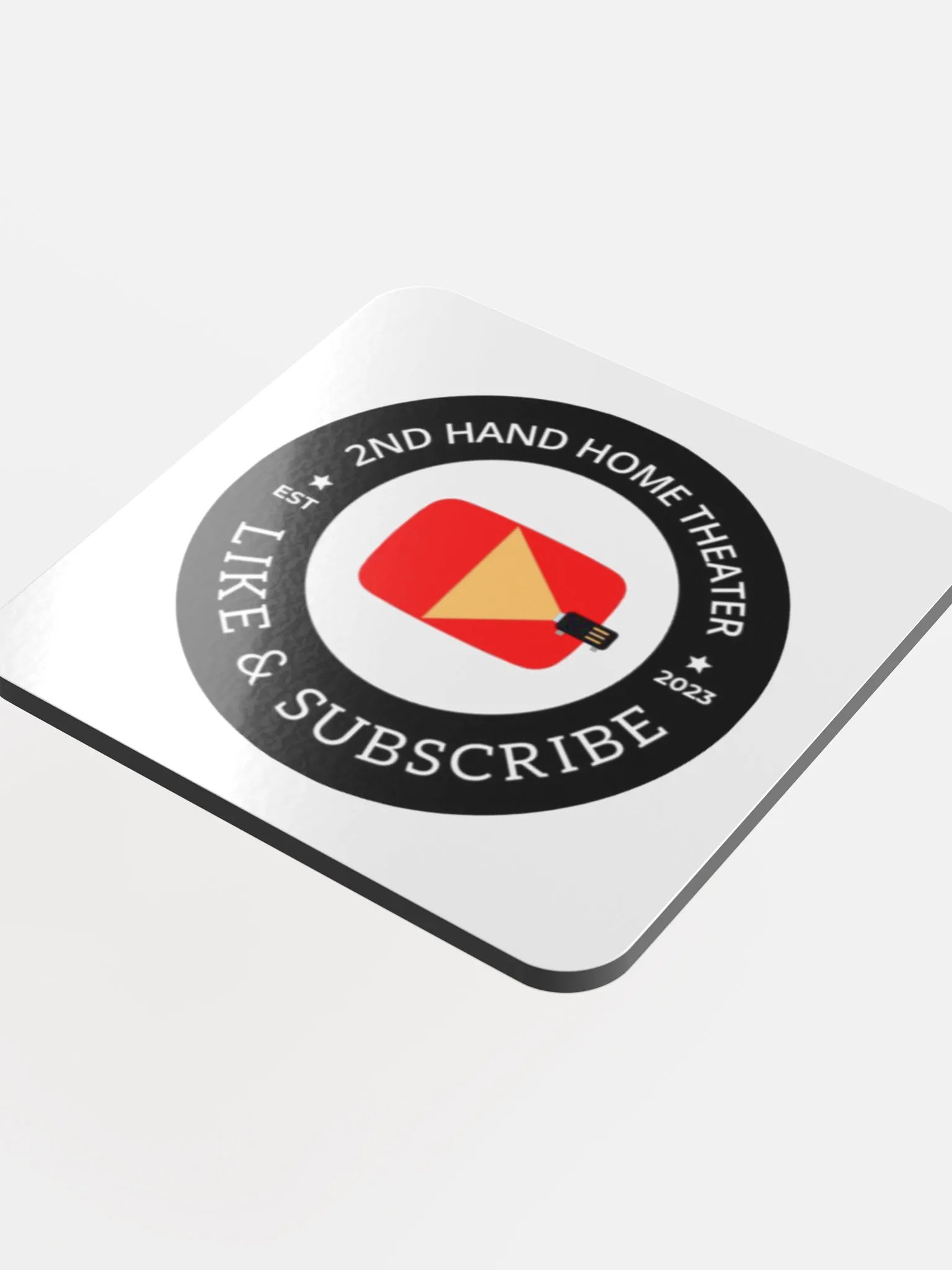 2nd Hand Home Theater Logo Coaster product image (4)