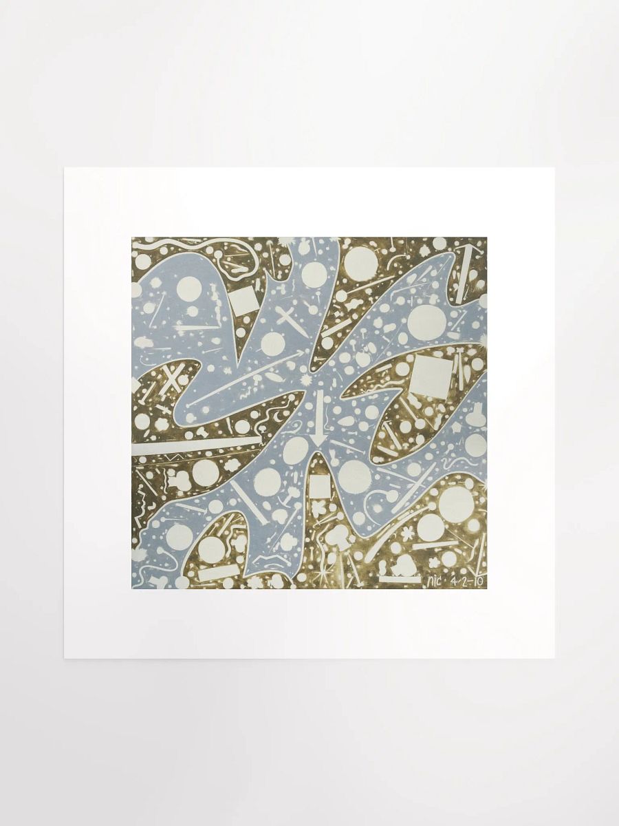 Cartoon Clock Print product image (3)