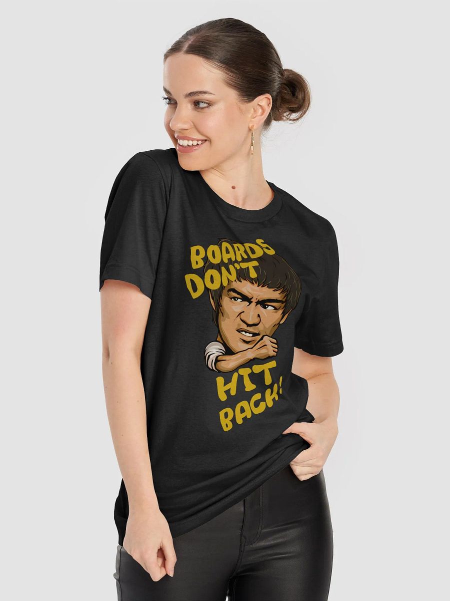 Bruce Lee 'BOARDS DON'T HIT BACK' T-Shirt product image (4)
