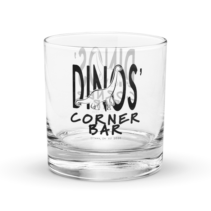Dinos' Corner Bar Whisky Glass product image (1)