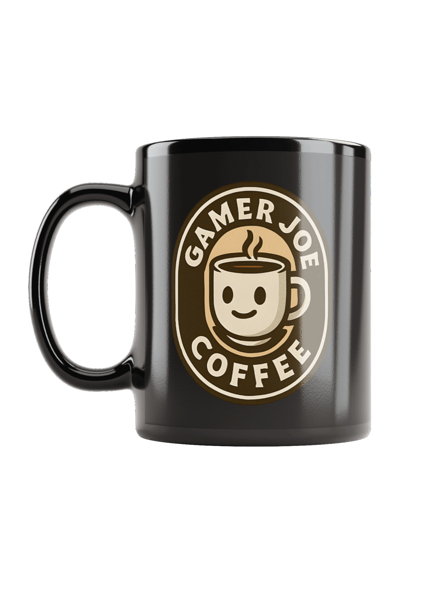 Oh Boy! Black Glossy Mug product image (6)