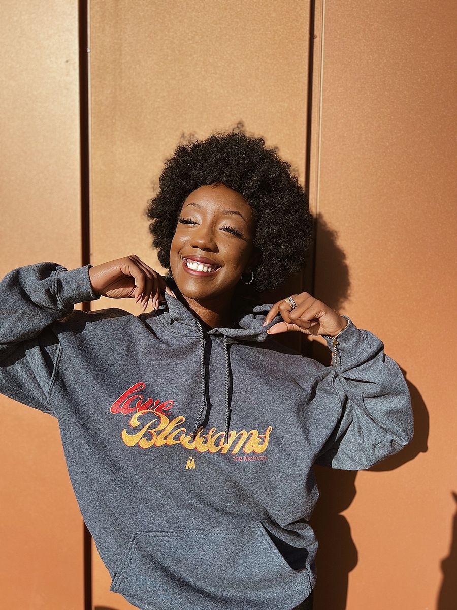 The Motivats- Love Blossoms (A classic warm hoodie) product image (1)