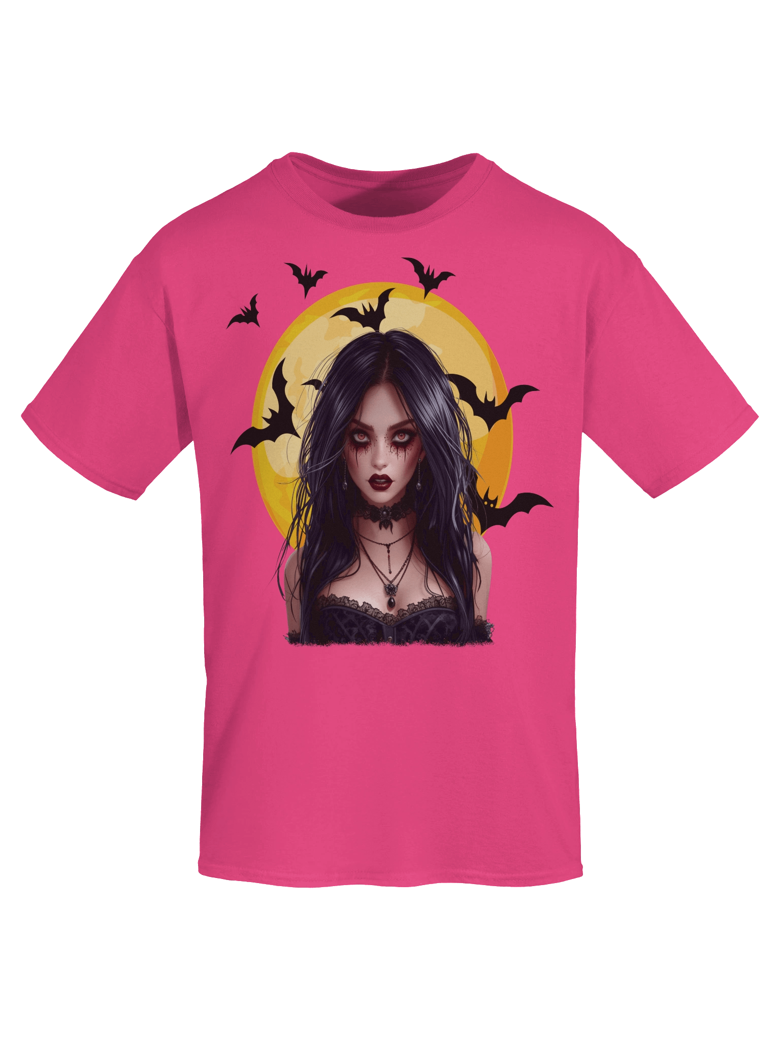 Gothic Vampire Girl T-Shirt product image (7)