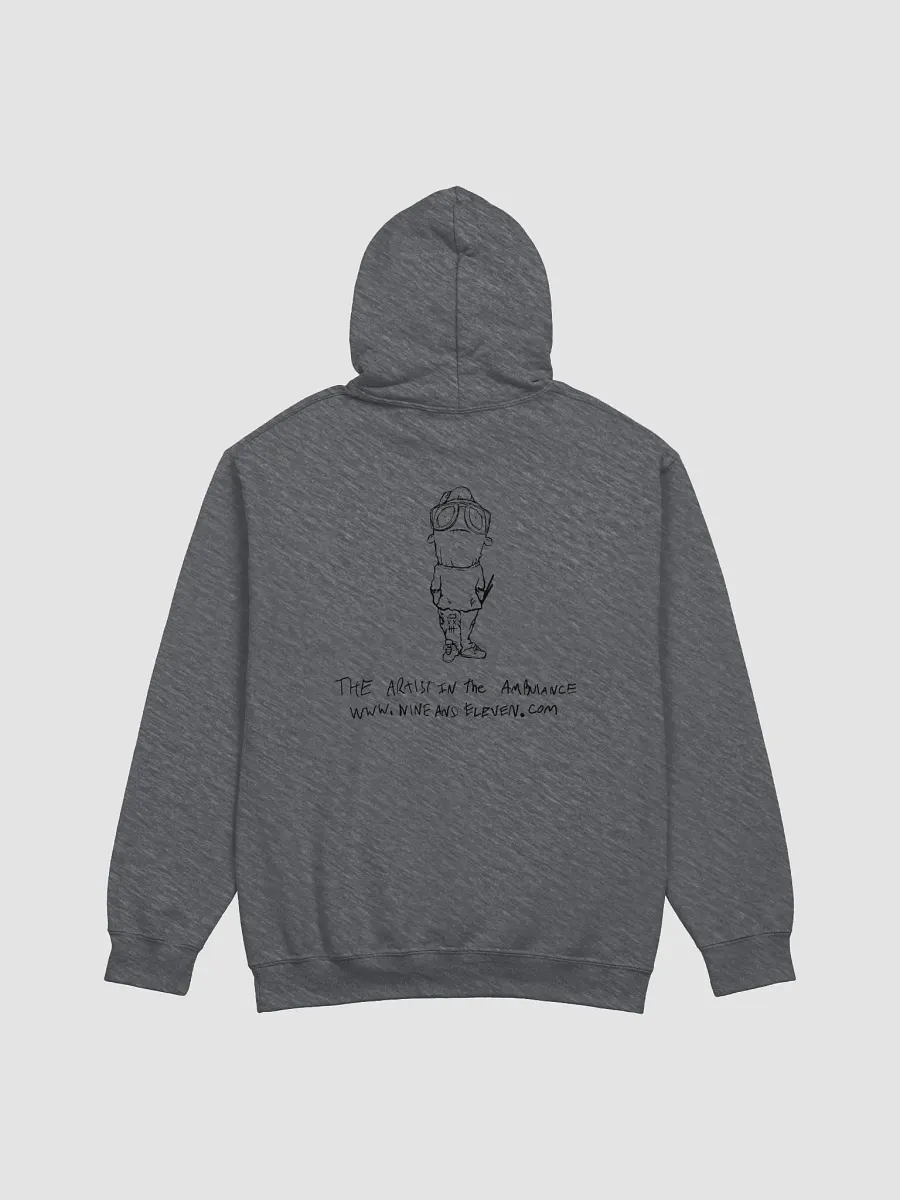 Equal Opportunity Hater Hoodie (Black Drawing) product image (17)