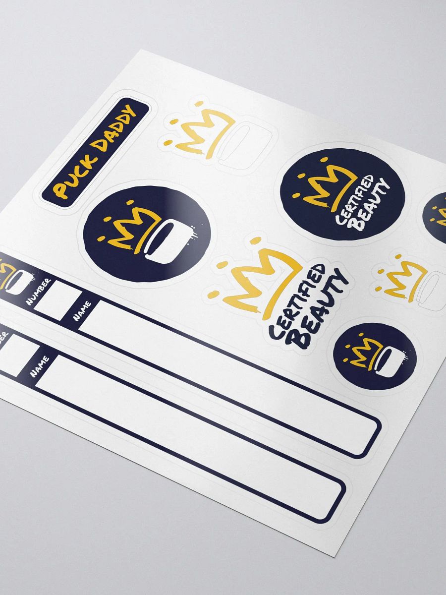 Puck Daddy Sticker Sheet product image (3)