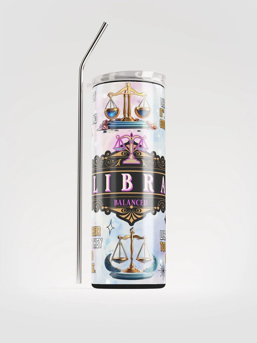 Libra Cosmic Balance Stainless Steel Tumbler product image (1)