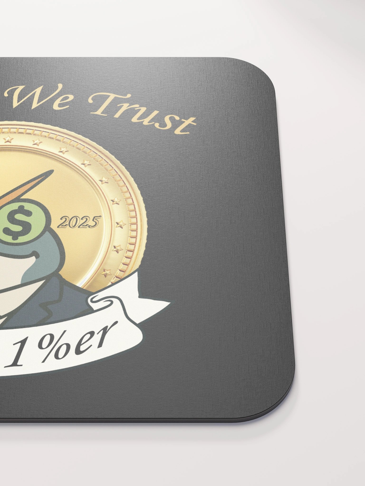 FROGMONEY2025 In Frog We Trust Mouse Pad product image (5)