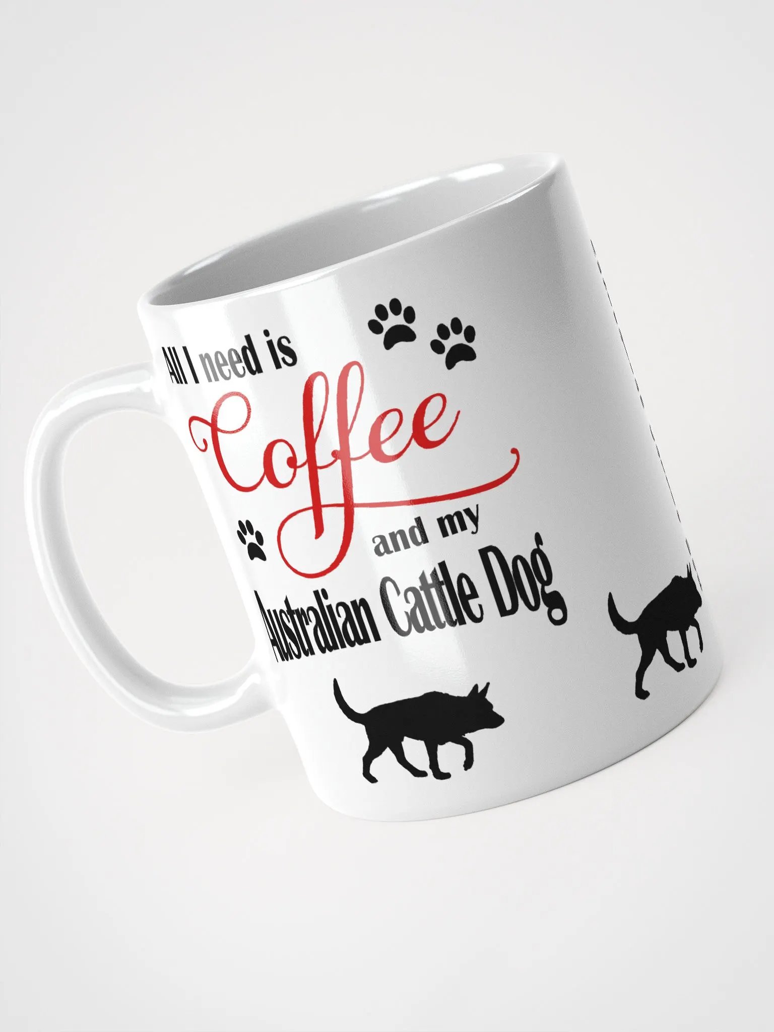Coffee and my Australian Cattle Dog Mug product image (3)