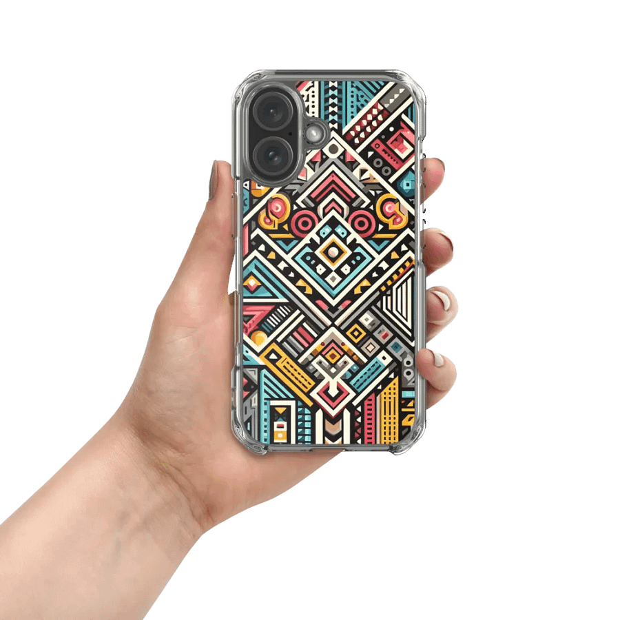 Geometric Fusion iPhone® Case product image (390)