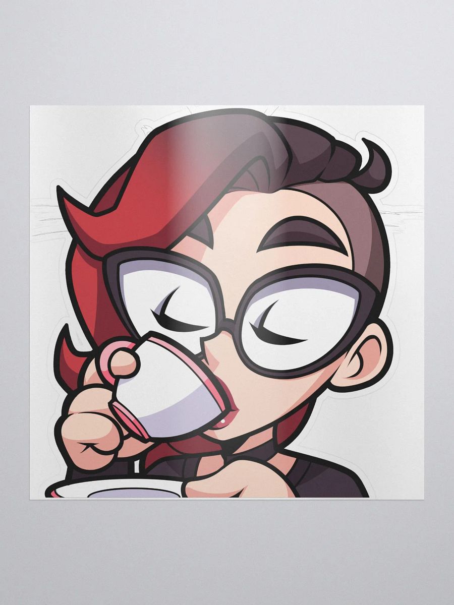 Nikatine Sip Emote Sticker product image (2)