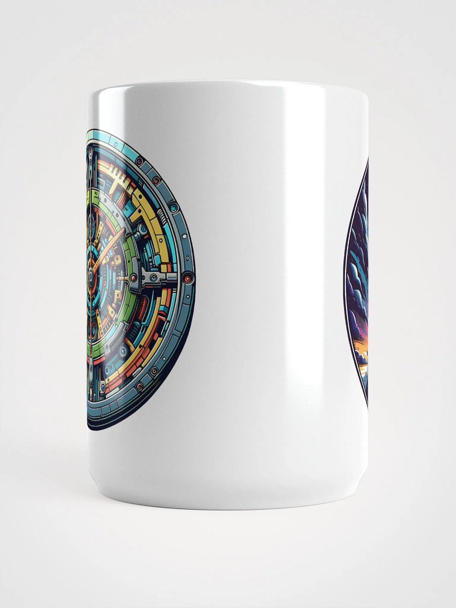 Futuristic Cityscape Coffee Mug – Sip into the Future 🌌 product image (6)