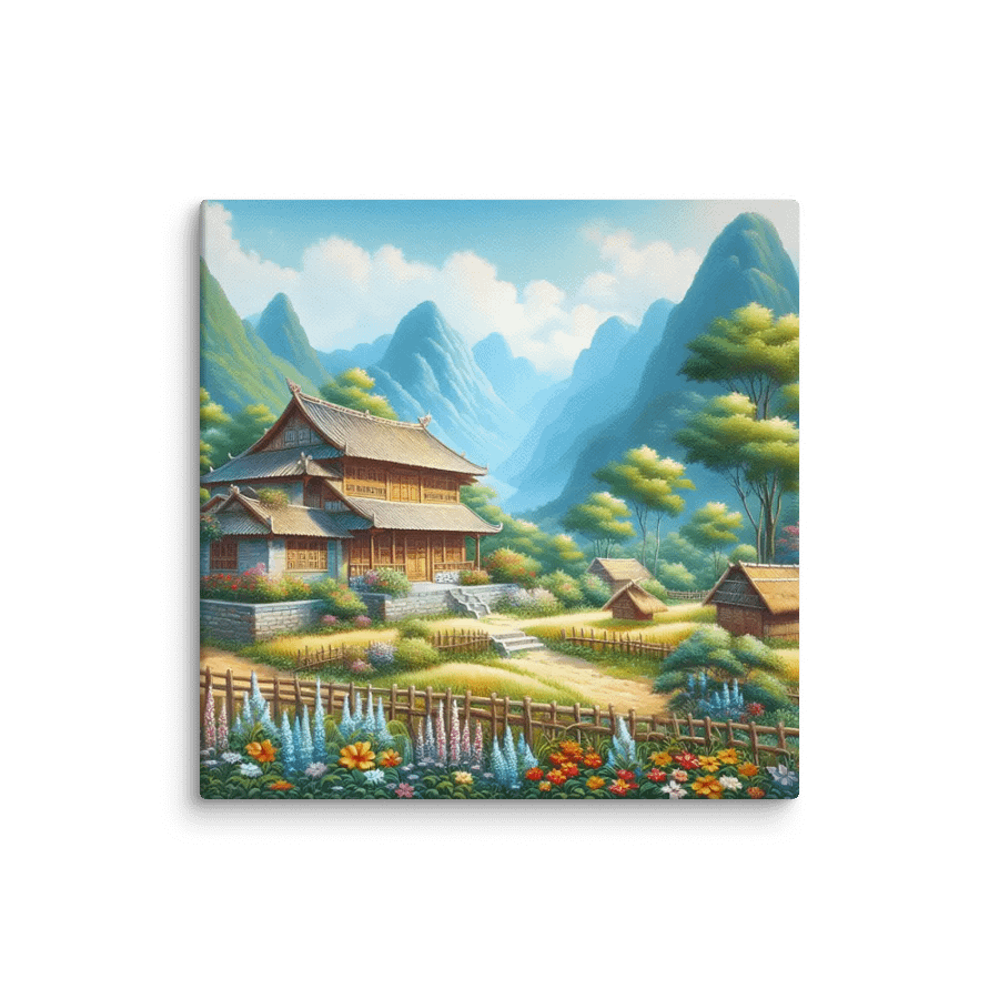 Tranquil East Asian Canvas Art product image (1)