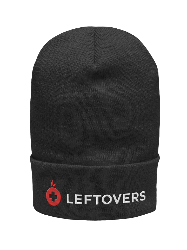 Leftovers Embroidered Beanie (Black) product image (1)