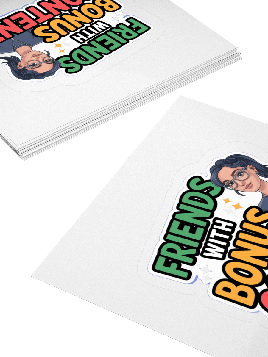 Friends with bonus content stickers product image (11)