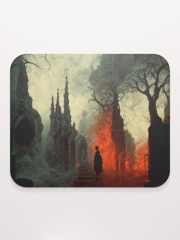 Gothic Glow Mouse Pad product image (2)