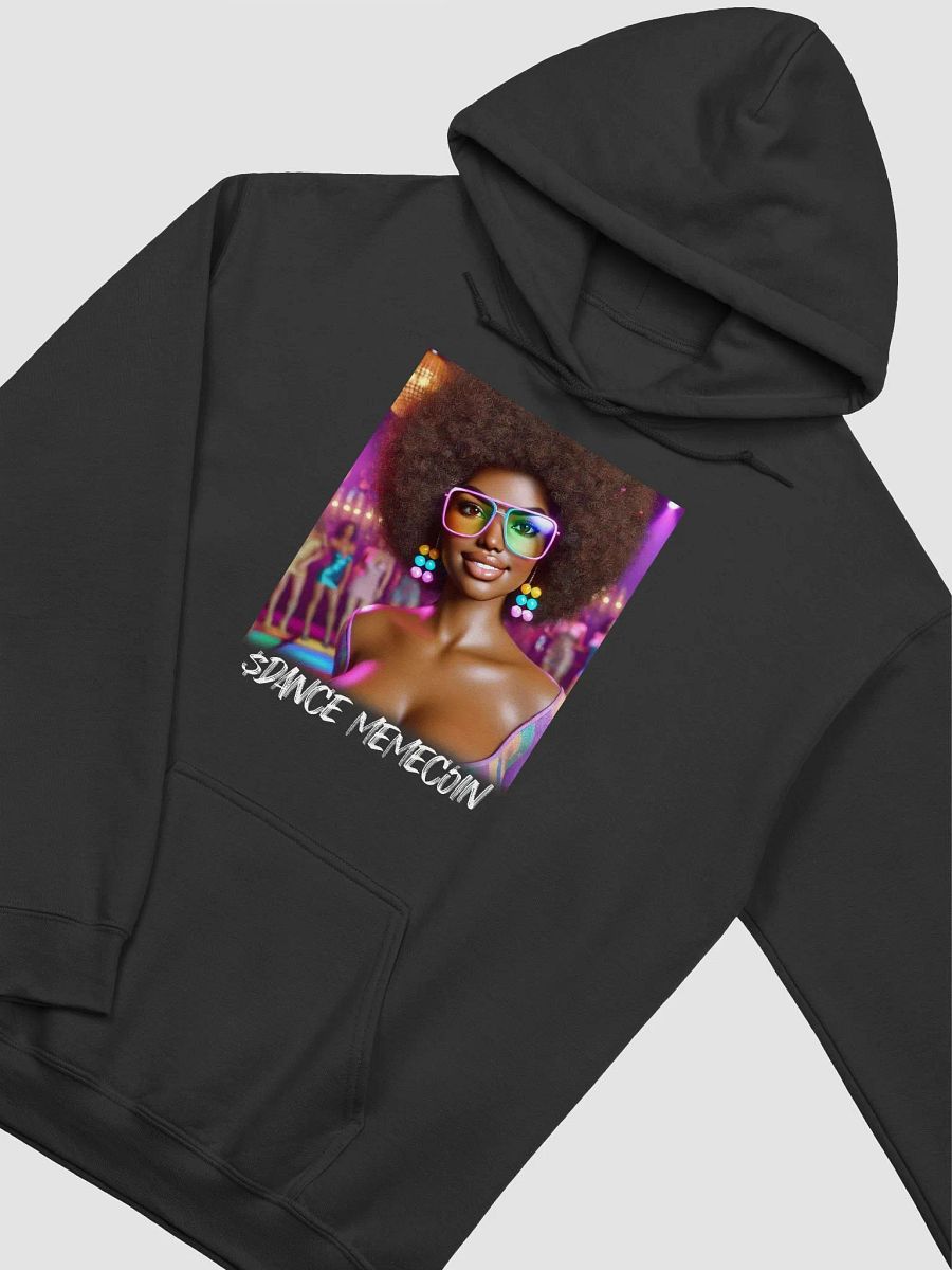 DANCE MEMECOIN - AFRO DIVA - CLASSIC HOODIE - BLACK product image (1)