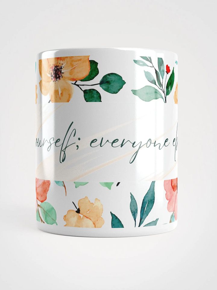 Watercolor Floral Quote Mug product image (1)