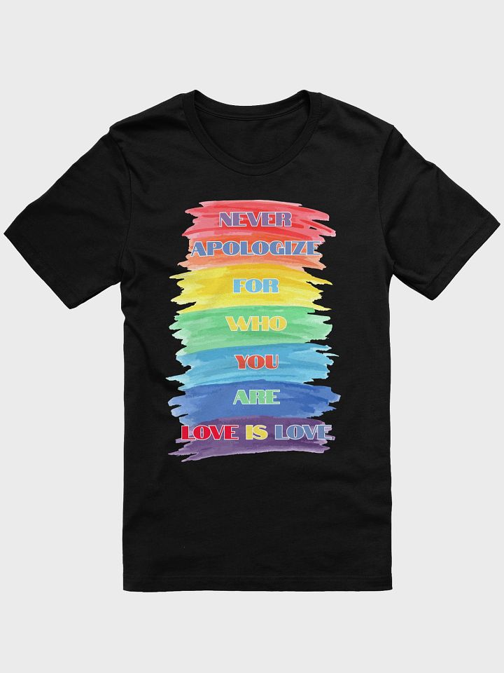 Love is Love Brush Strokes Tee product image (4)