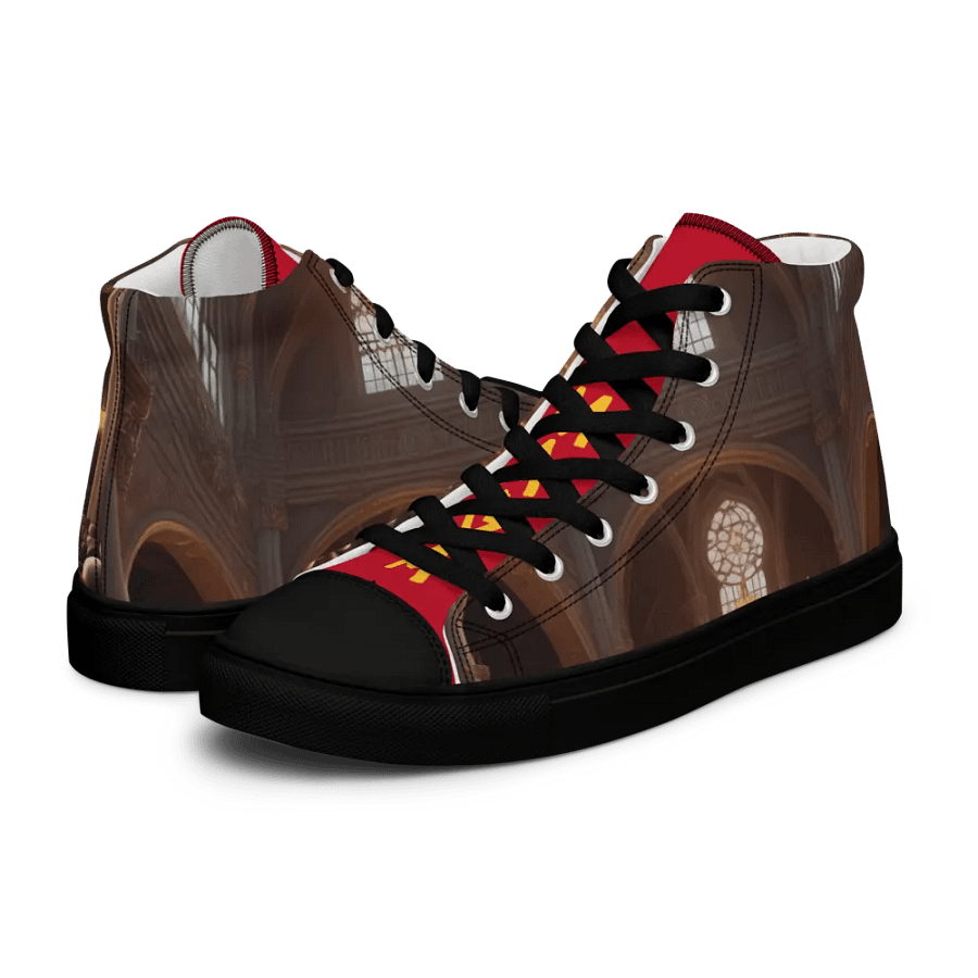 Donald in the Cathedral Womens High Tops product image (10)