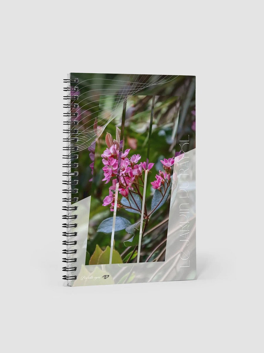 GeoGraphik Notebook – Asian Blossoms – Jardin du Rayol – A5 Format product image (1)
