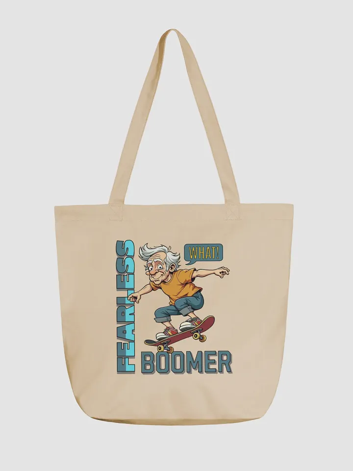 Fearless Boomer Skateboarding Eco Tote product image (5)