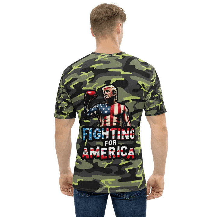 T-Shirt: Trump, Fighting for America product image (2)
