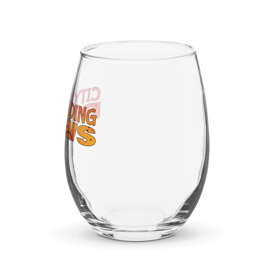 City Steading Brews Stemless Wine Glass product image (3)