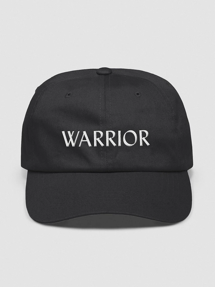 Warrior Cap (Embroidery - Black) product image (1)