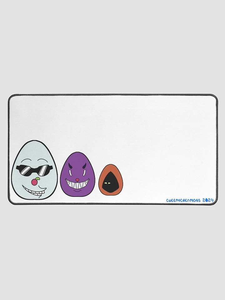 Cweemy's Spring Selection - 'Egg Boys' Desk Mat product image (1)