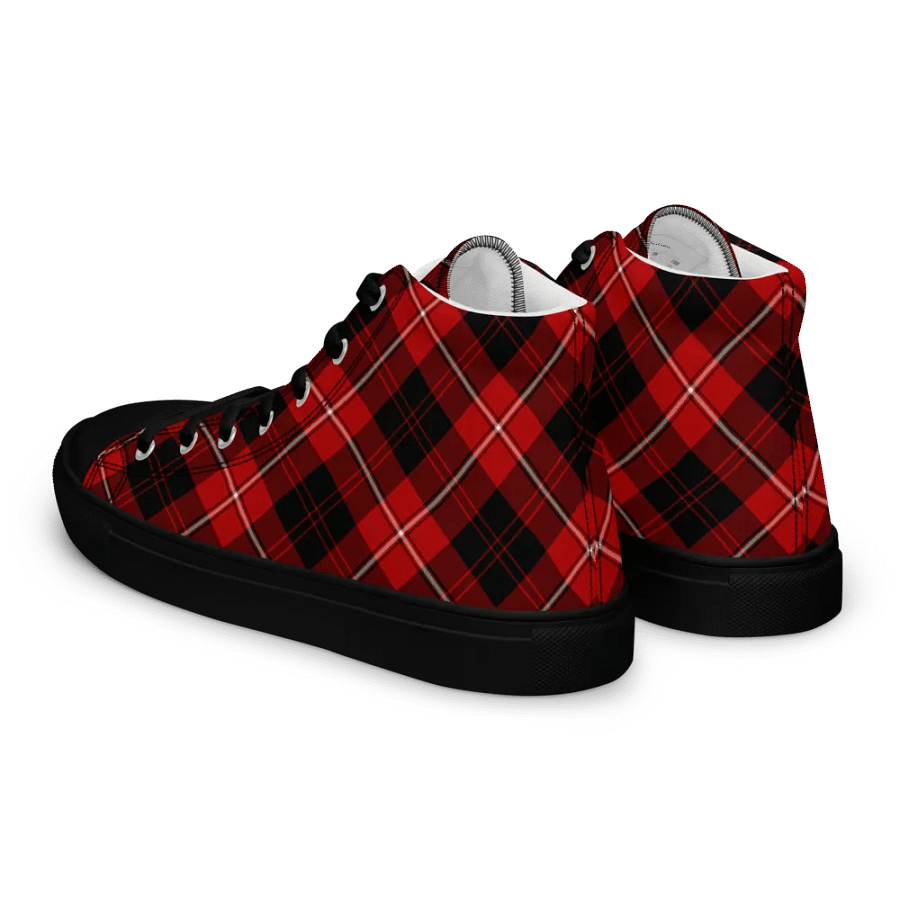 Cunningham Tartan Men's High Top Shoes product image (9)