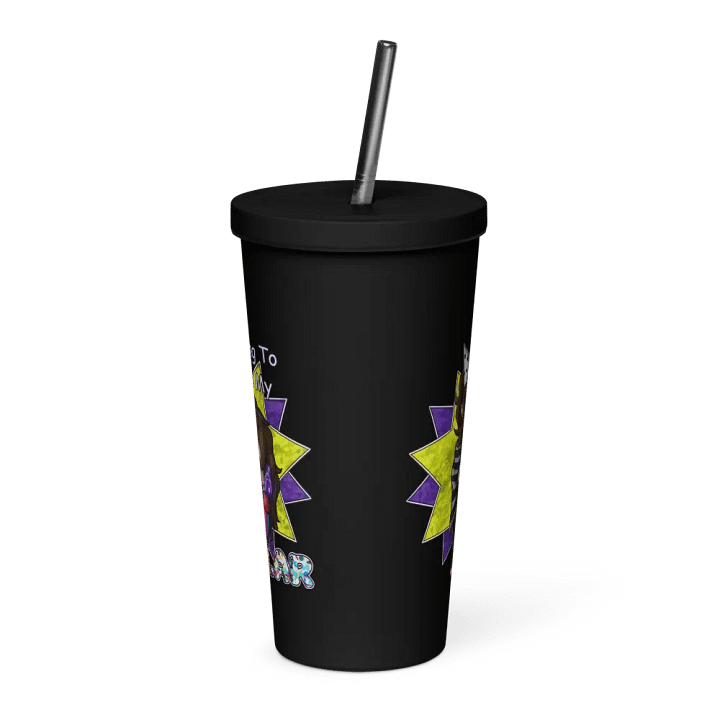 Denbo the Clown - Insulated Tumbler (With Straw) product image (2)