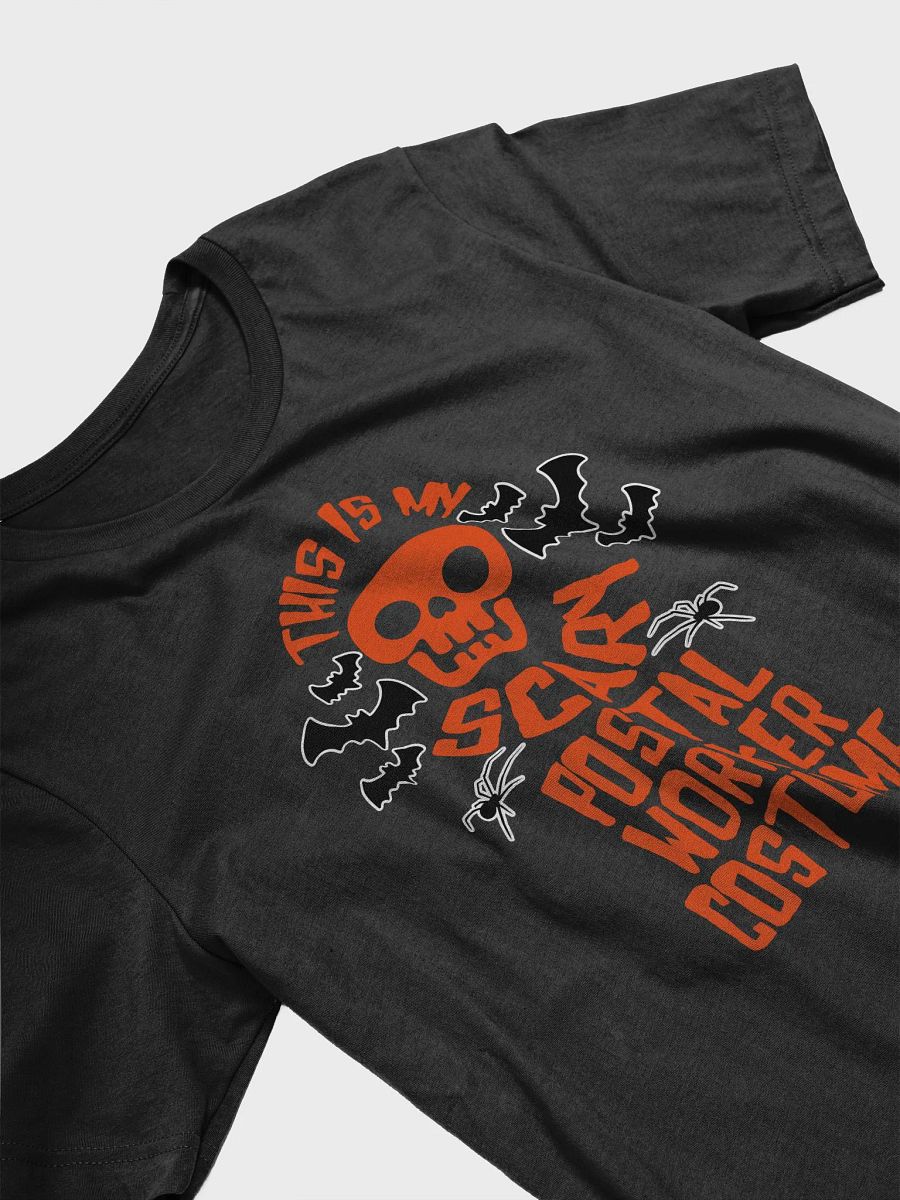 SCARY COSTUME TEE POSTAL WORKER HALLOWEEN product image (11)