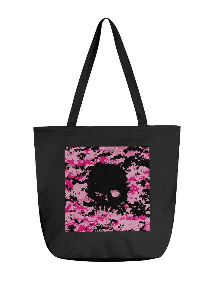 Pixelated Skull Chaos Tote Bag product image (1)