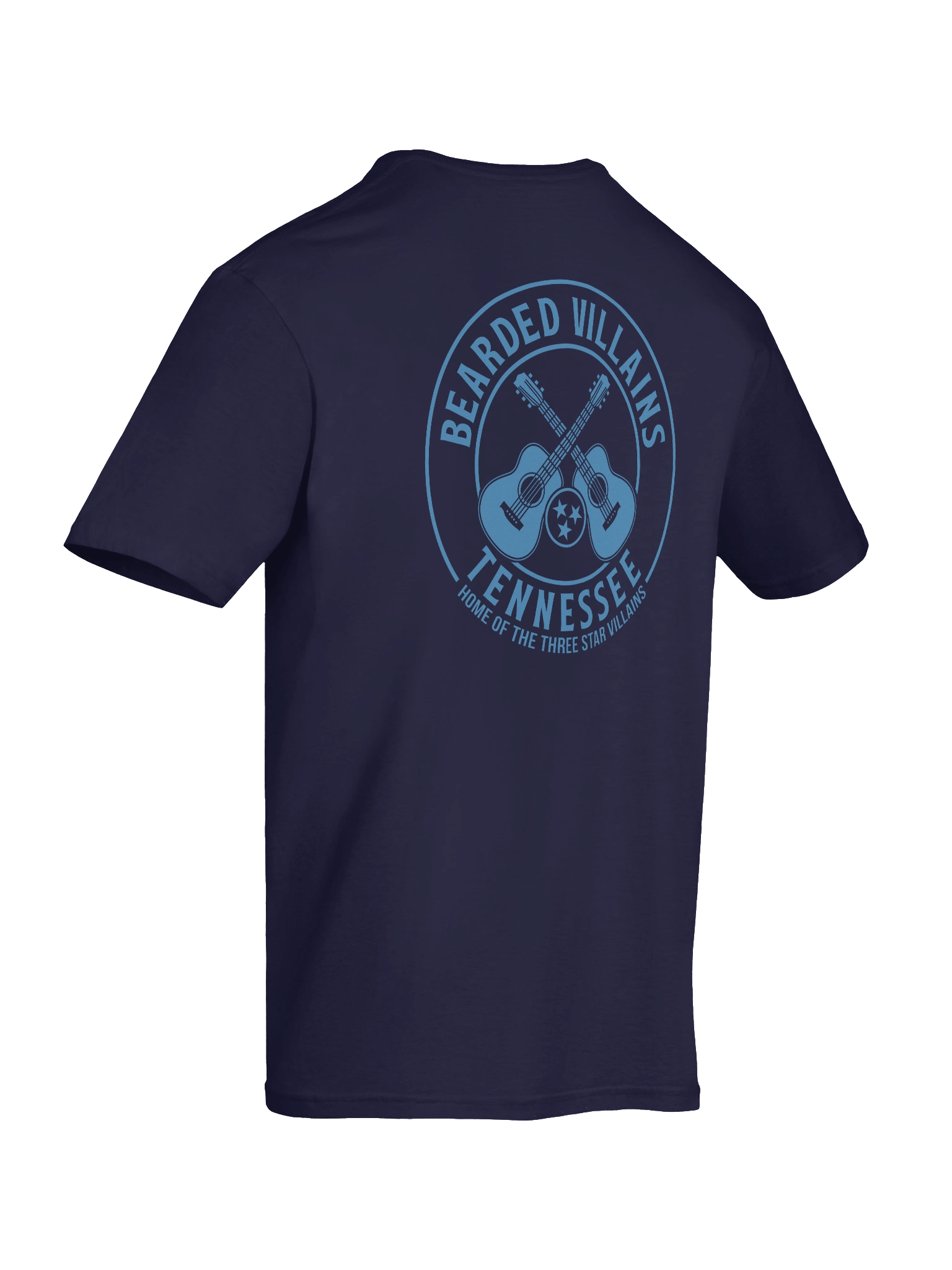 TSV Bearded Villains Tennessee Titans Blue T-Shirt | Titans Logo Design | Brotherhood & Southern Pride Tee product image (60)