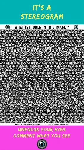 Can you see the animal ?
#animals #opticalillusion #stereogram #puzzle #quiz #riddles #challenge