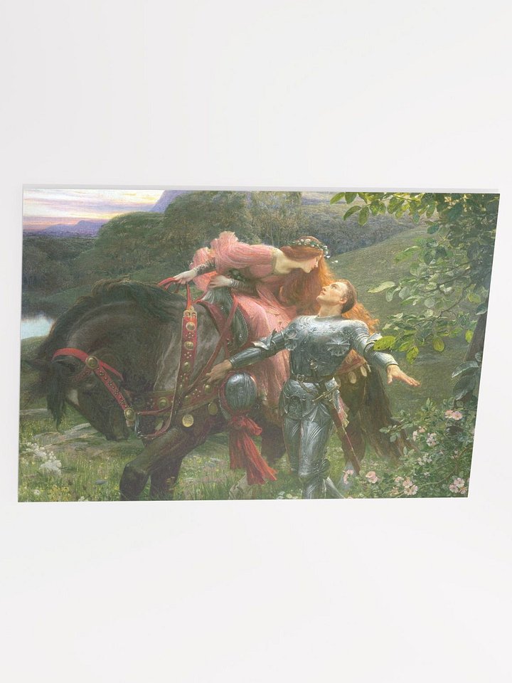''La Belle Dame sans Merci'' by Frank Dicksee Poster product image (2)