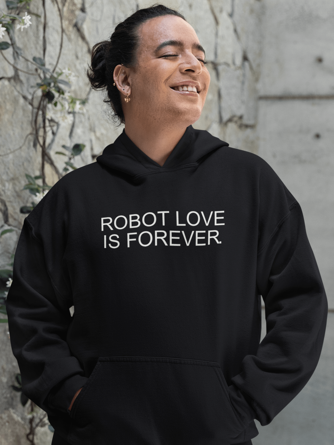 Robot Love classic hoodie product image (1)