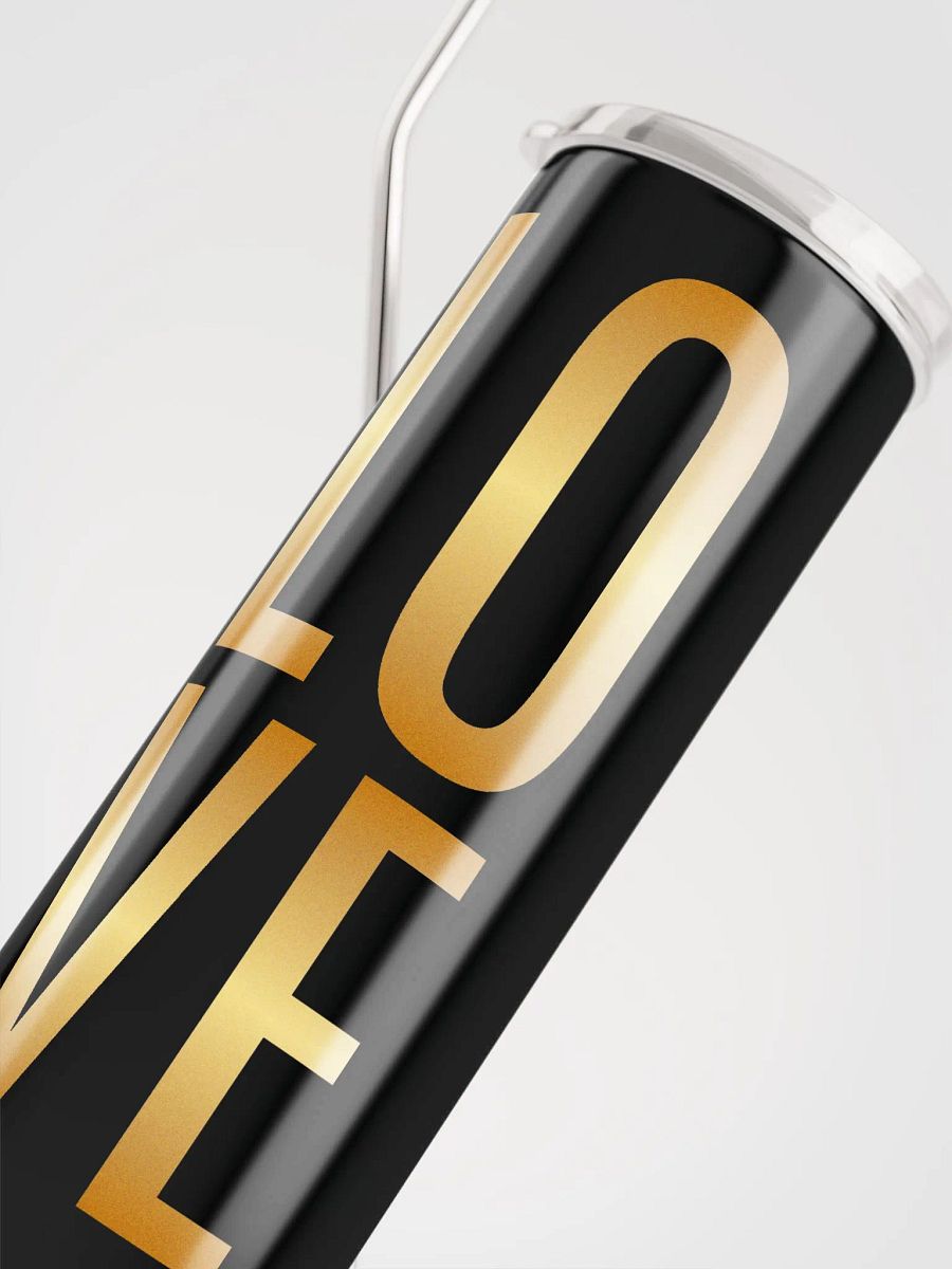 Golden LOVE Stainless Steel Tumbler: Radiate Love this Valentine's Day product image (5)