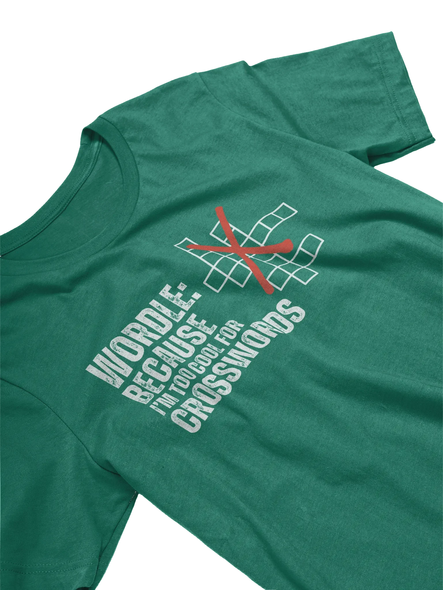 Wordle: Because I'm Too Cool For Crosswords T-Shirt product image (2)