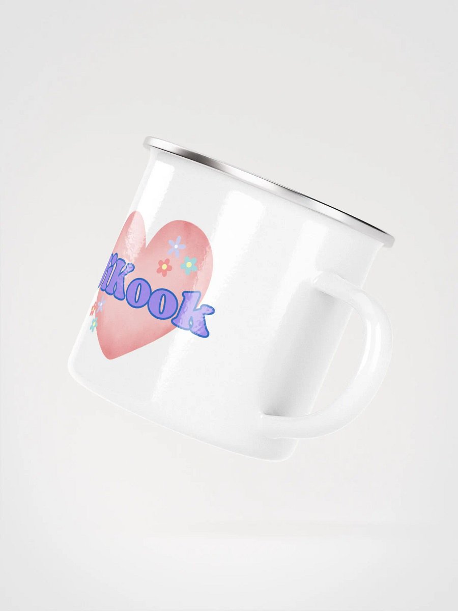 My heart belongs to JiKook Enamel Mug product image (3)